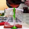 1pc; Baggy Rack Holder For Food Prep Bag; Plastic Freezer Bag; Ziplock Bag Holder Stand; Meal Planning Prep Bag Holders